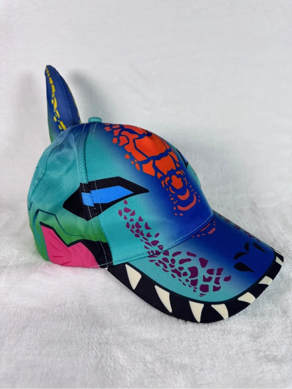 Hot Wheels Monster Trucks Live Mega Wrex Dinosaur Hat Kids Adjustable Cap